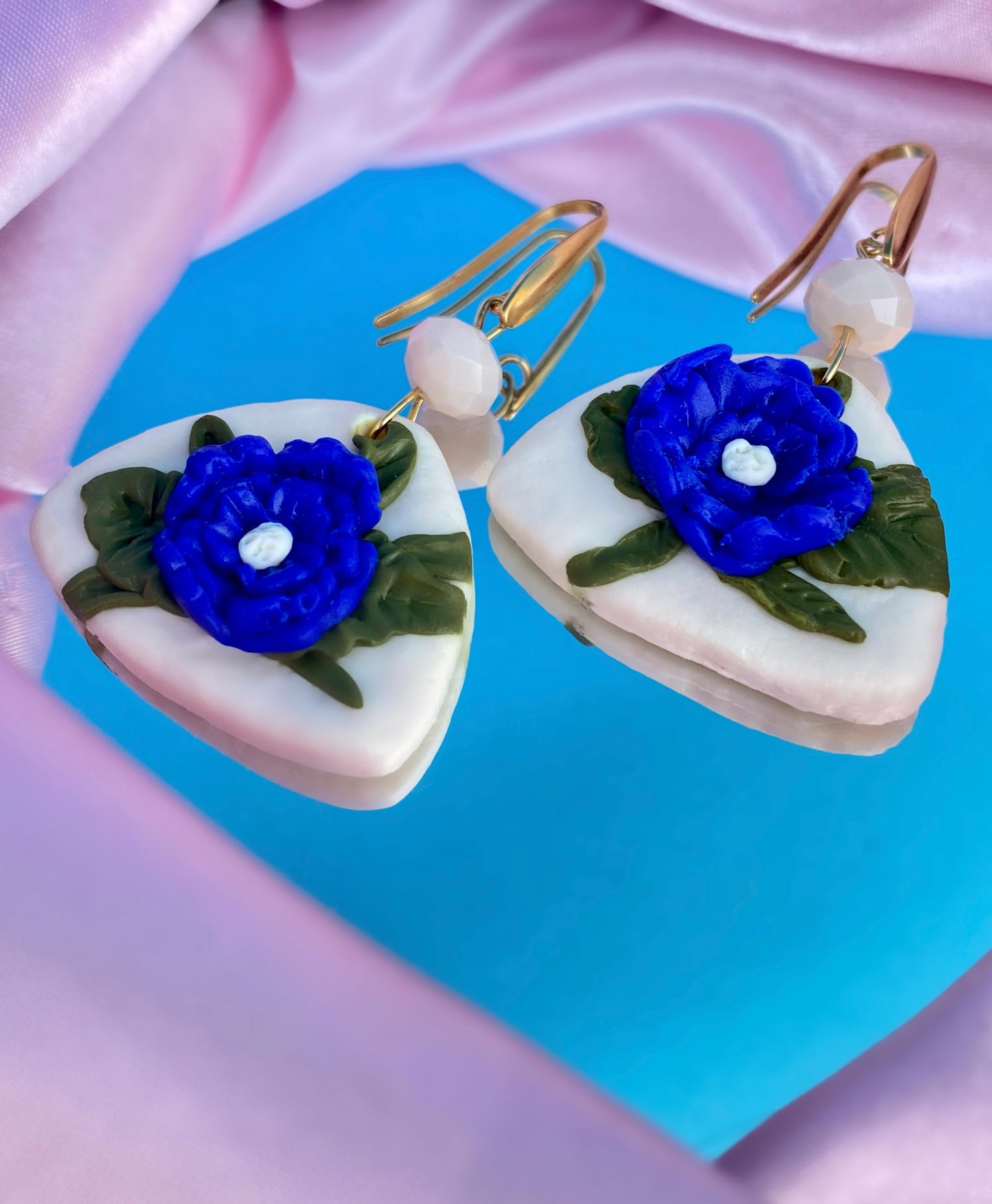 Blue flowers