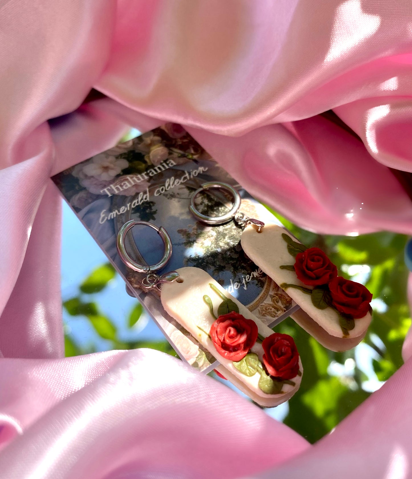 Ruby vintage roses