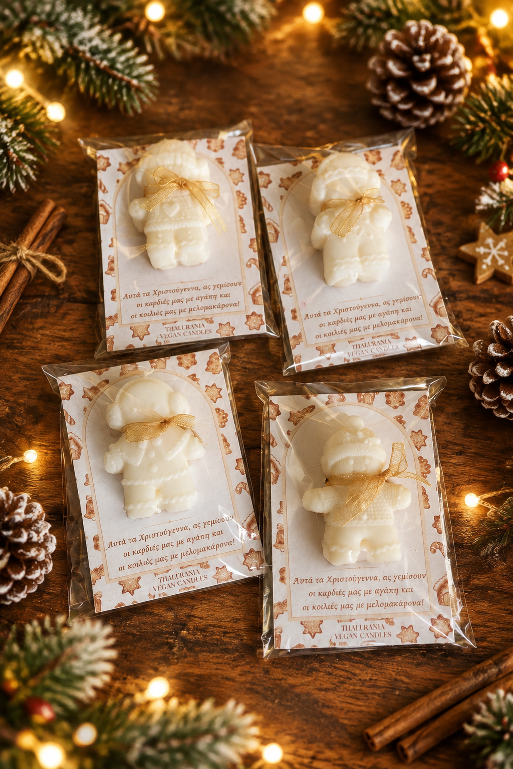 10 Gingerbread Candle Gift Set 🍪✨