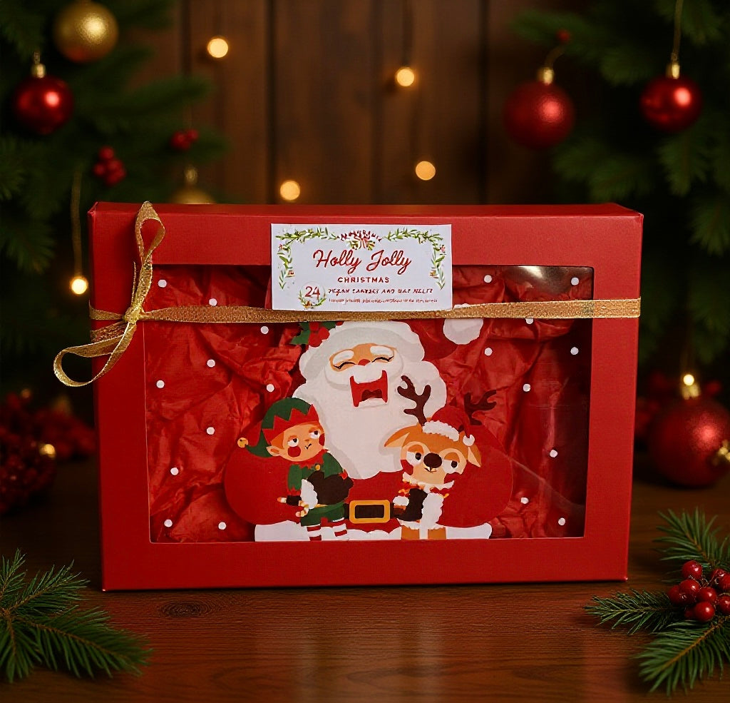 Santa 🎁 Holly Jolly Christmas • 24 candles until Christmas