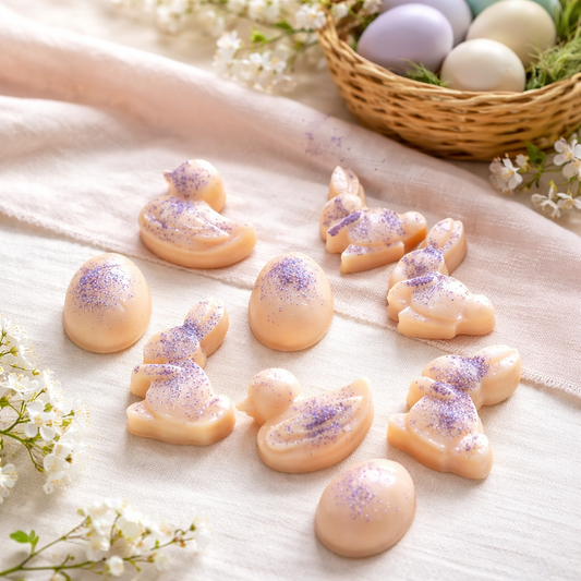 Easter glitter wax melts