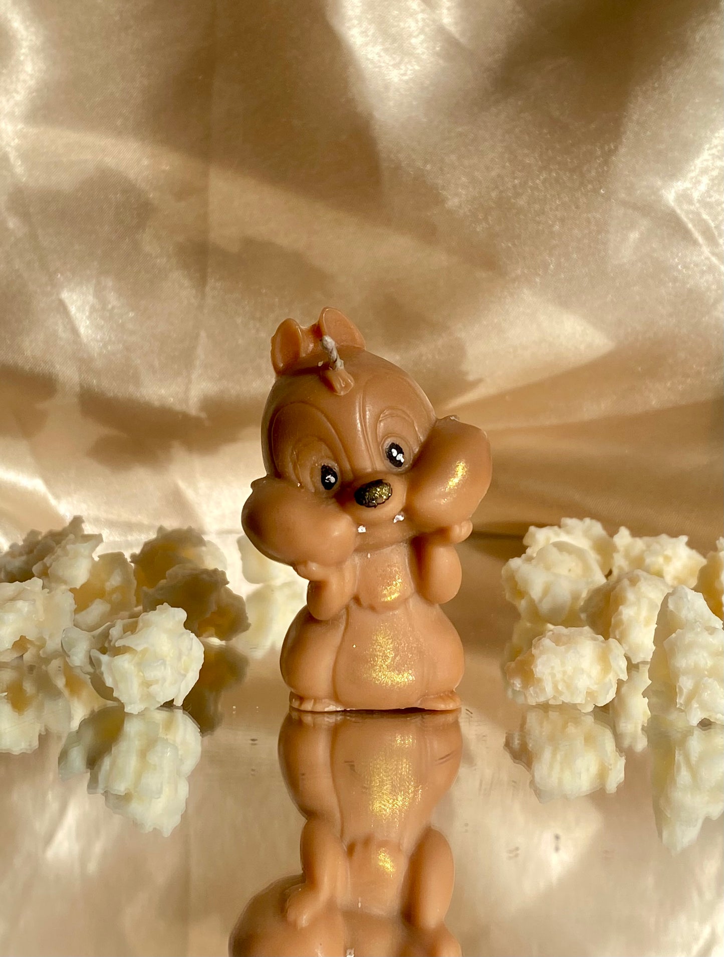 Christmas ball with Chip and popcorns!