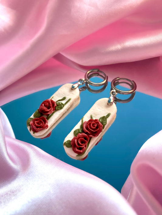 Ruby vintage roses