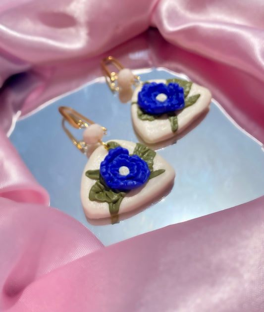 Blue flowers