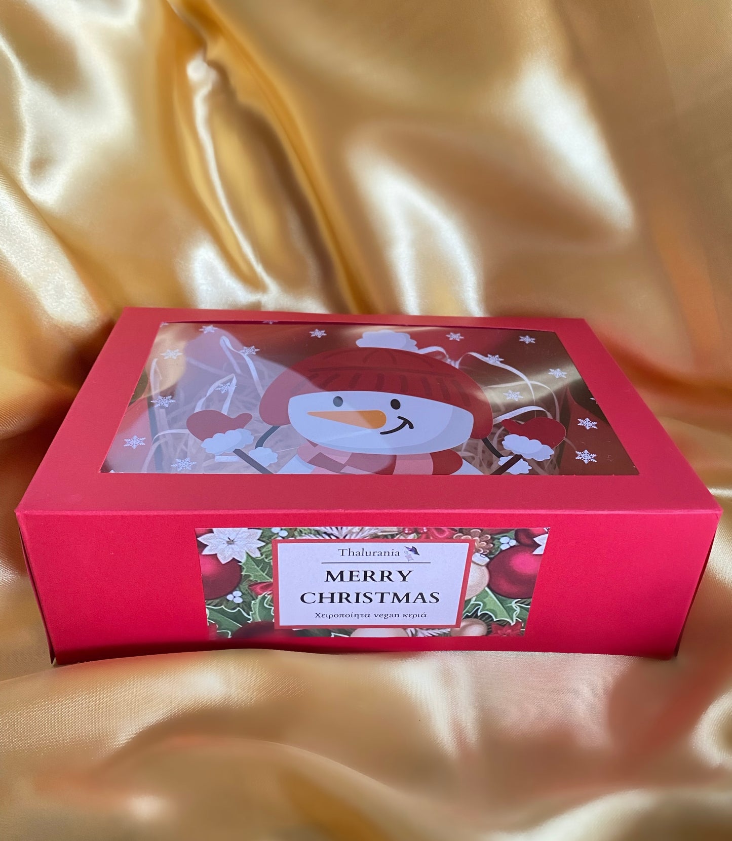 Gift box με κερί gingerbread και 50gr wax melts