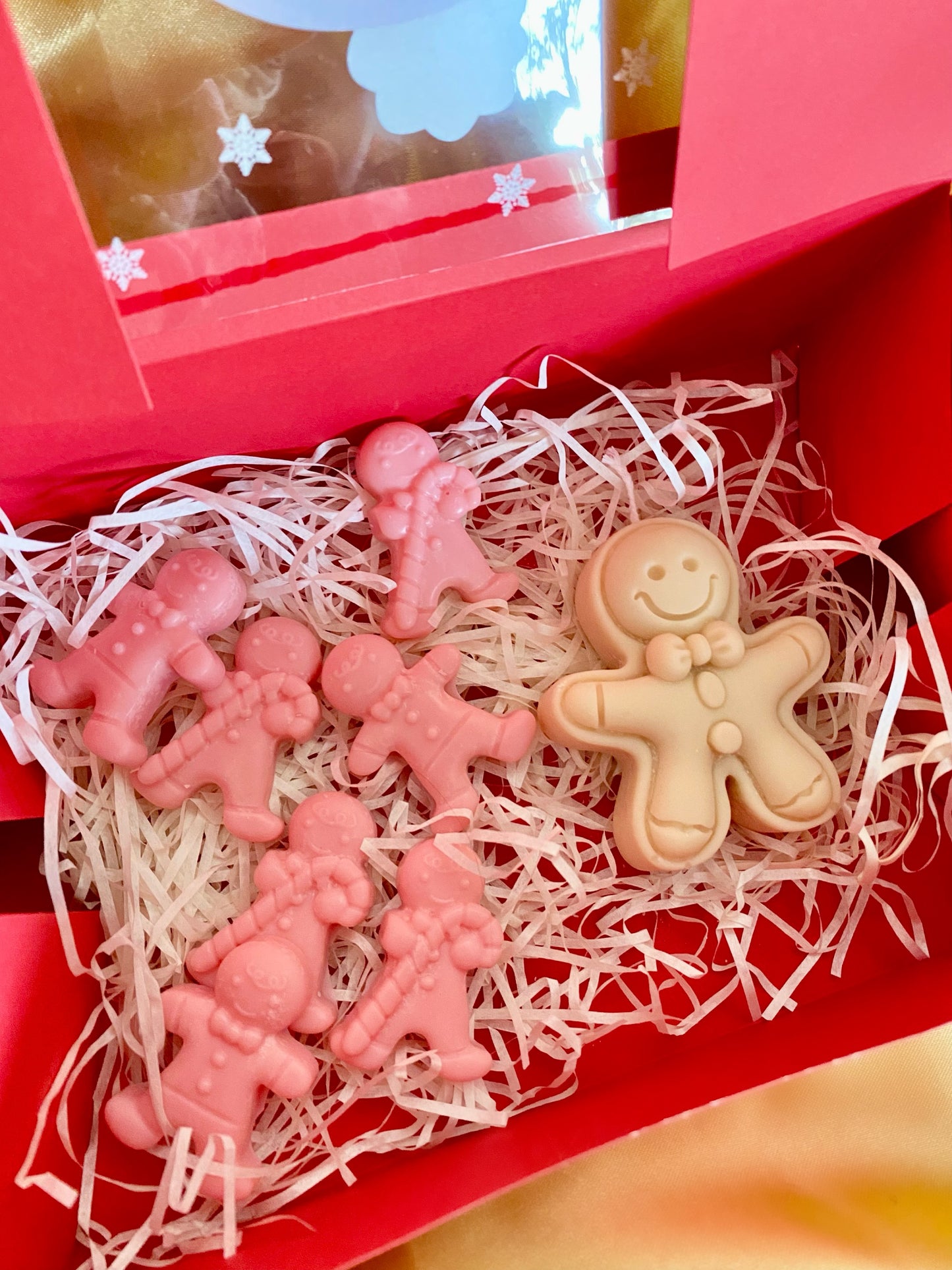 Gift box με κερί gingerbread και 50gr wax melts