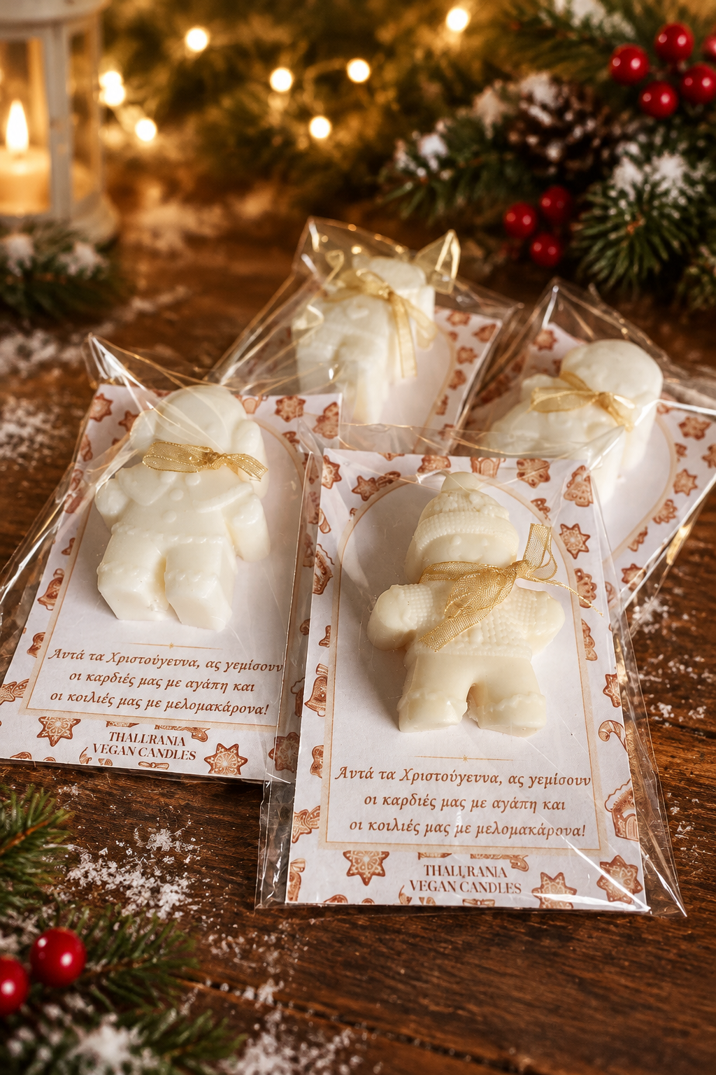 10 Gingerbread Candle Gift Set 🍪✨